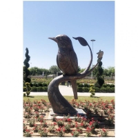 Konya Gul Parki Bulbul Heykeli