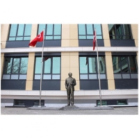Sivil Ataturk Heykeli 230cm Polyester